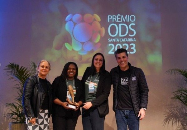 Bairro da Juventude recebe Prêmio ODS Santa Catarina por projeto de sustentabilidade