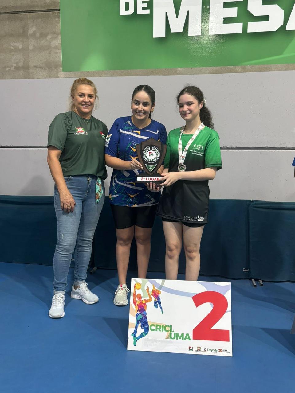 Adolescentes do Projeto Esporte e Lazer se destacam no Jesc
