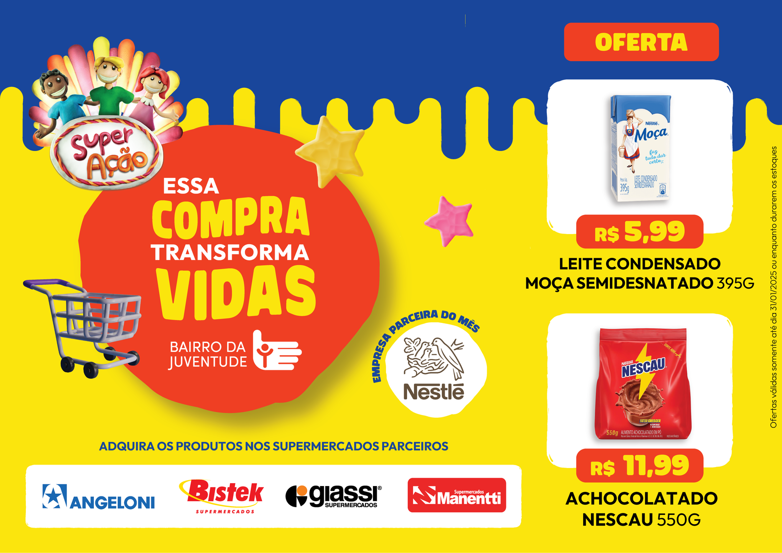 Campanha SuperAção entra no seu 13º ano em prol do Bairro da Juventude