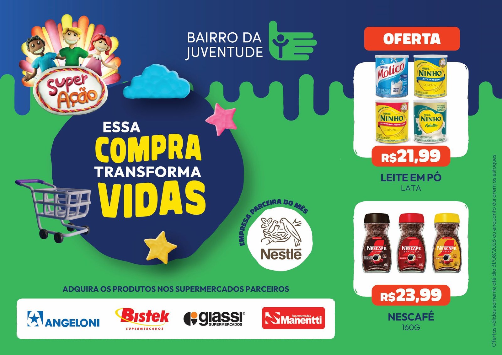 Campanha Supera&ccedil;&atilde;o destaca produtos Nestl&eacute; no m&ecirc;s de agosto
