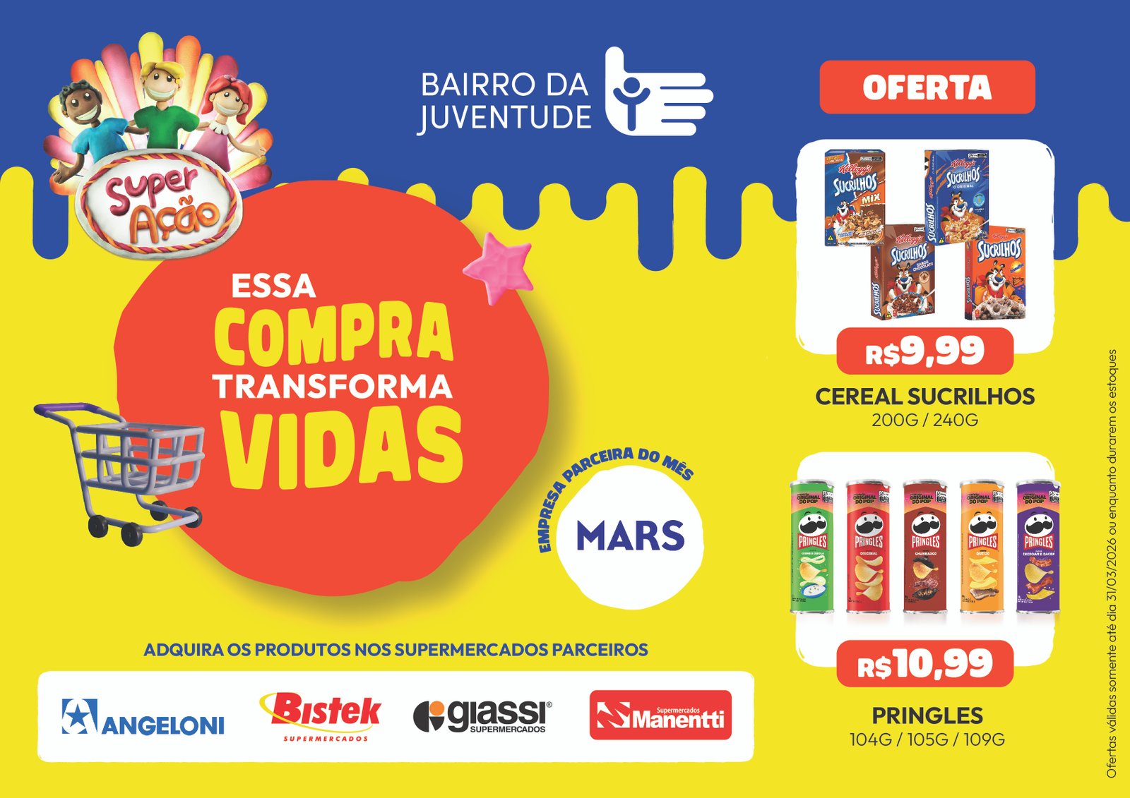 SuperA&ccedil;&atilde;o fortalece parceria entre o Bairro da Juventude e a Mars