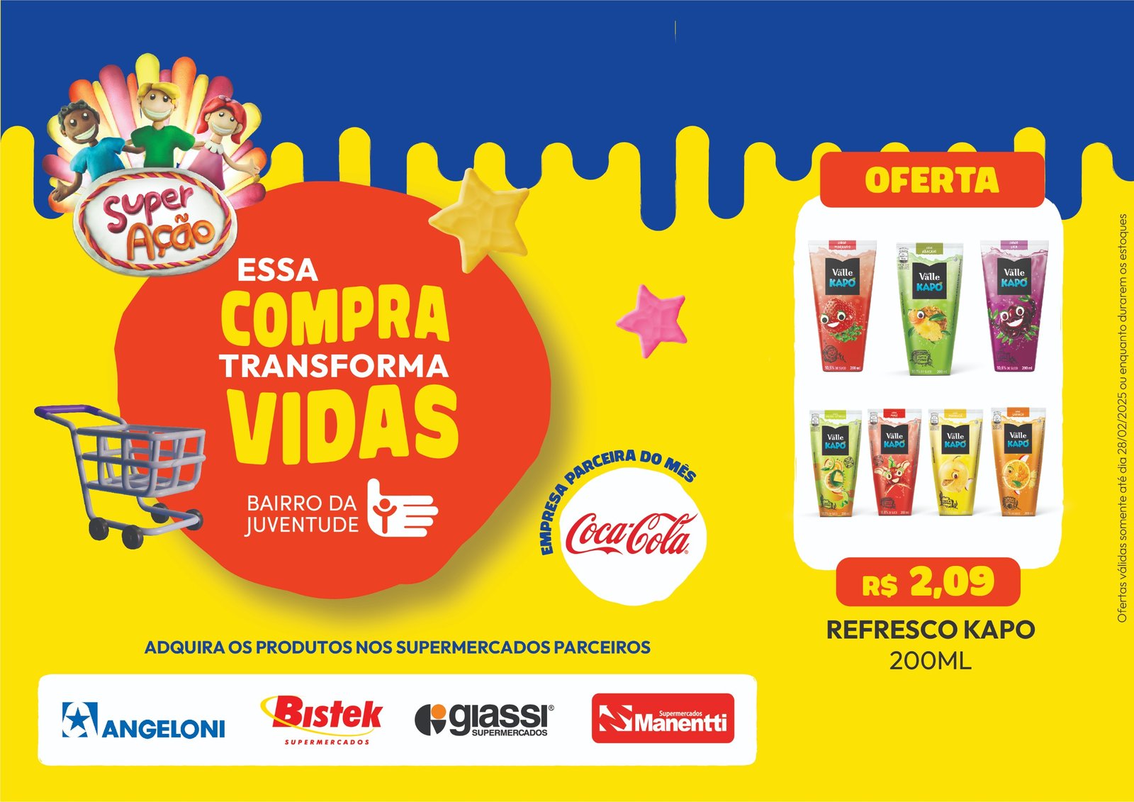Coca-Cola é a parceria da campanha SuperAção de fevereiro