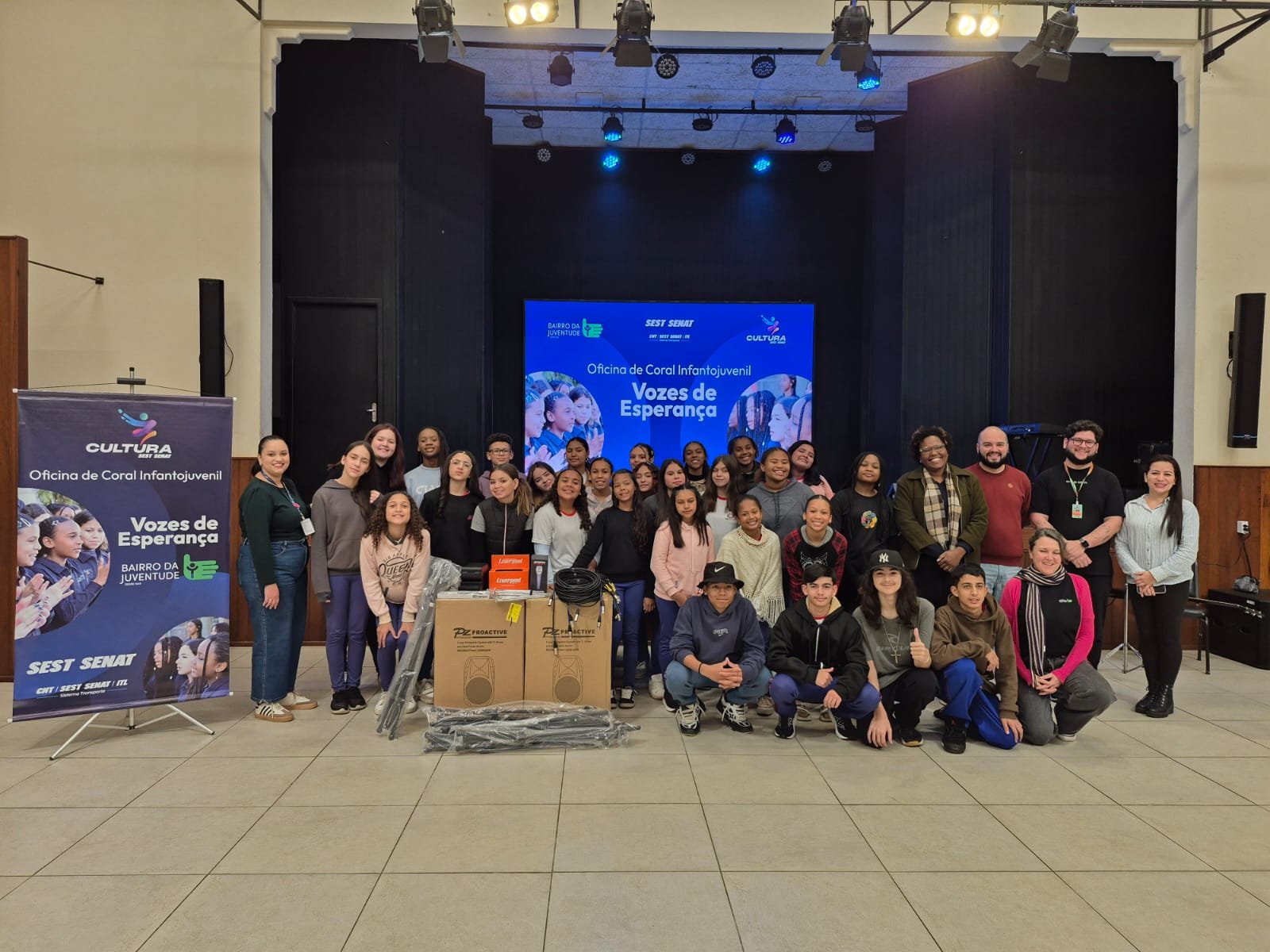Bairro da Juventude fortalece projeto cultural com apoio do SEST SENAT